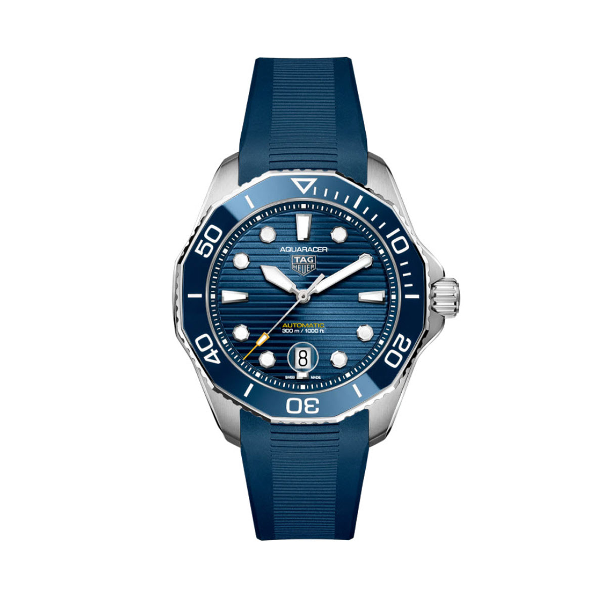 TAG Heuer Aquaracer Professional 300 Automatic 43mm Men's Watch, Blue and White Dial