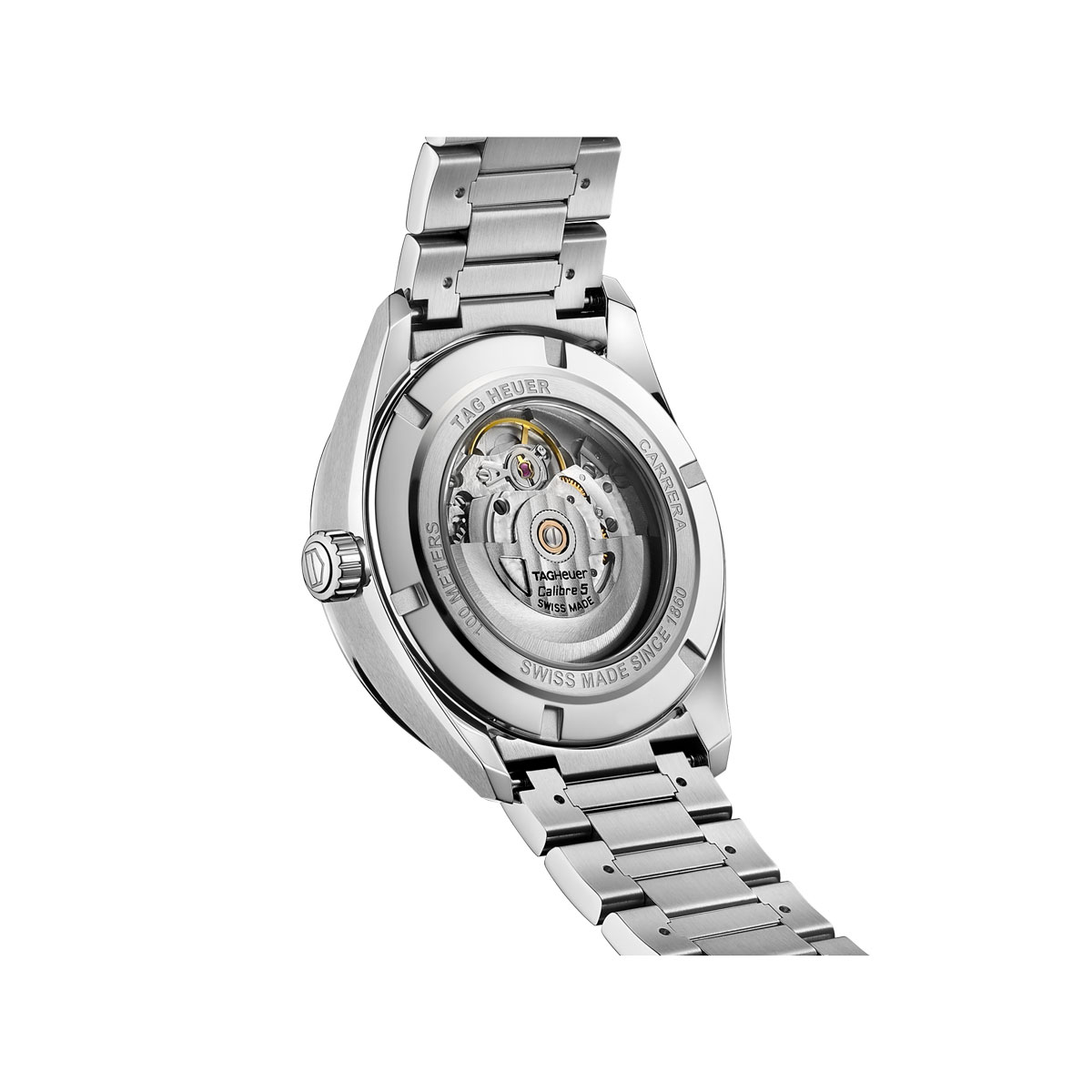 TAG Heuer Carrera 41mm Men's Watch, Rose Gold and Black Dial