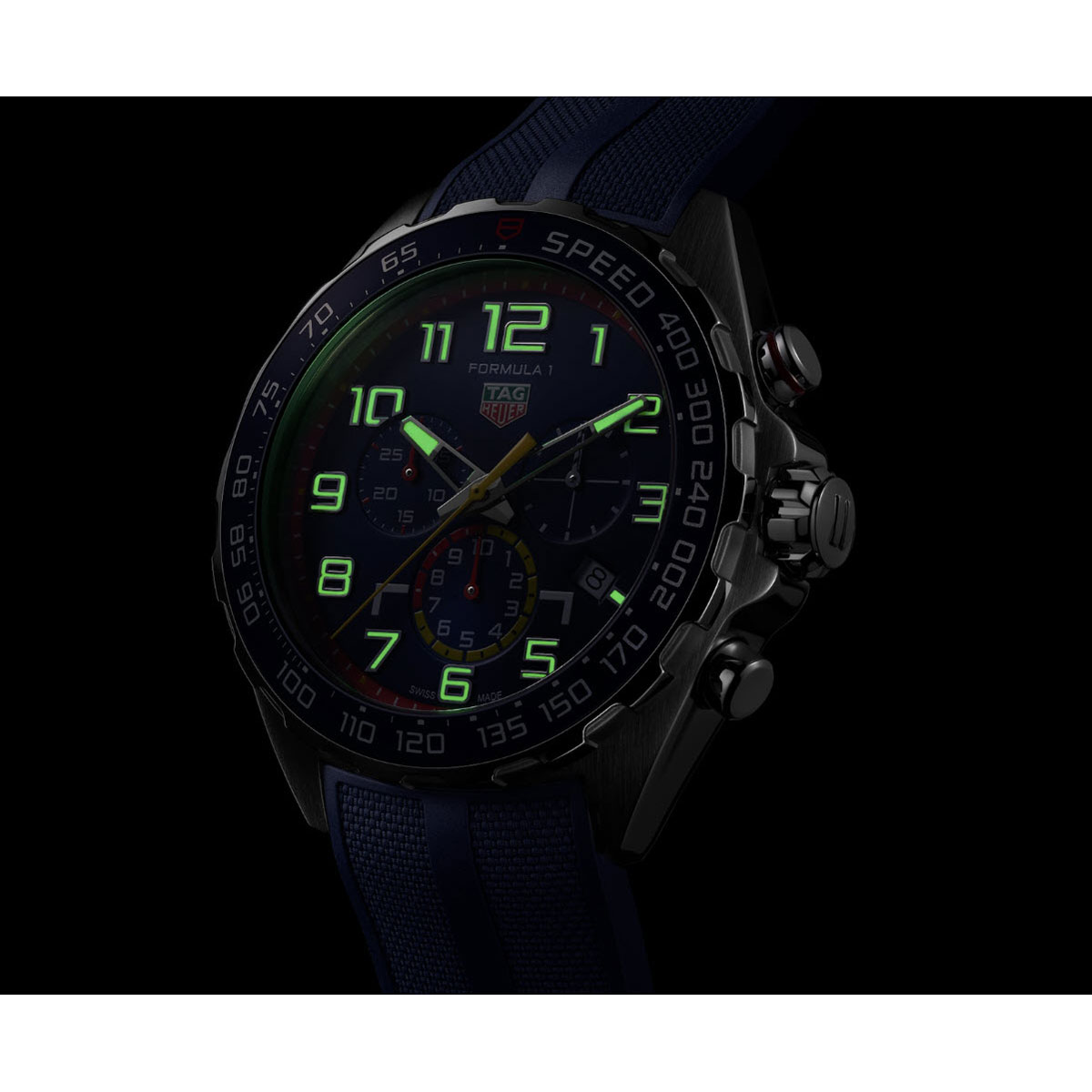 TAG Heuer Formula 1 x Red Bull Racing 43mm Watch, Blue Dial