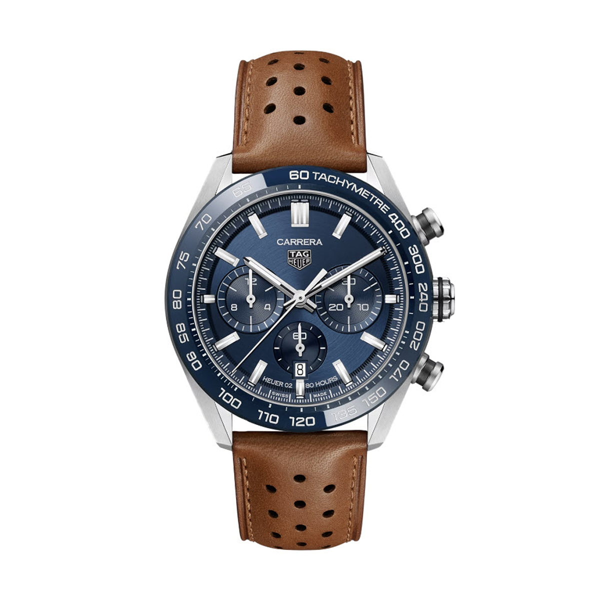 TAG Heuer Carrera Automatic Chronograph 44mm Watch, Blue Dial