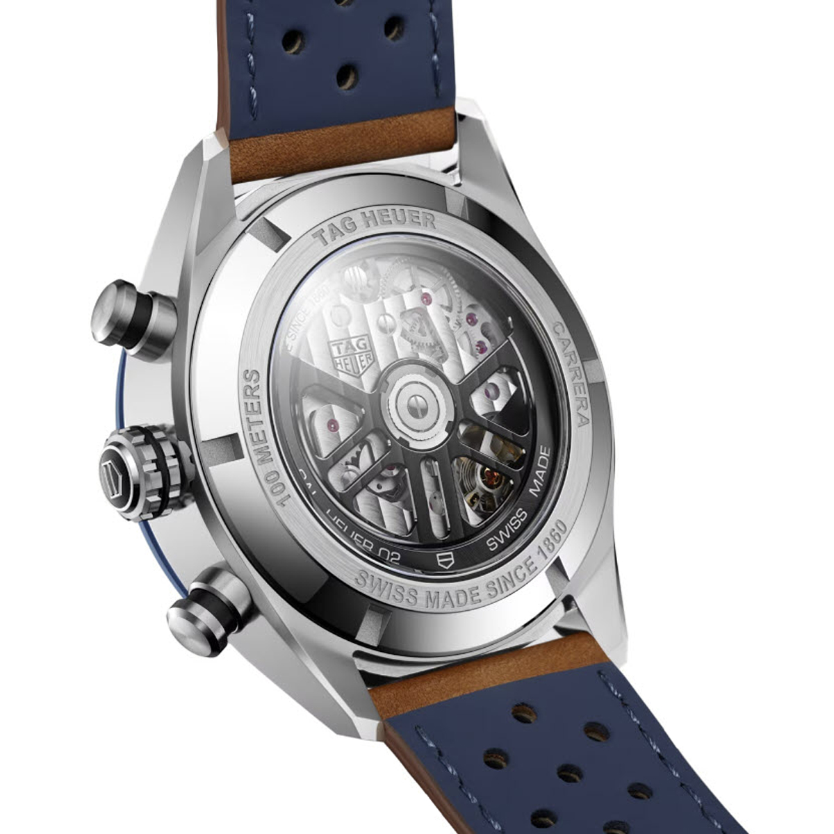 TAG Heuer Carrera Automatic Chronograph 44mm Watch, Blue Dial