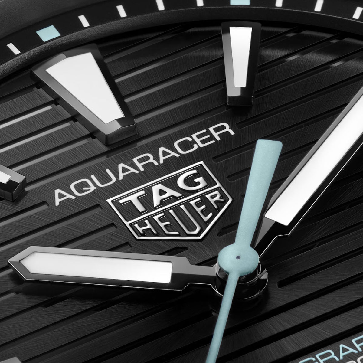 TAG Heuer Aquaracer Professional 200 Solargraph 40mm Men's Watch, Black Dial