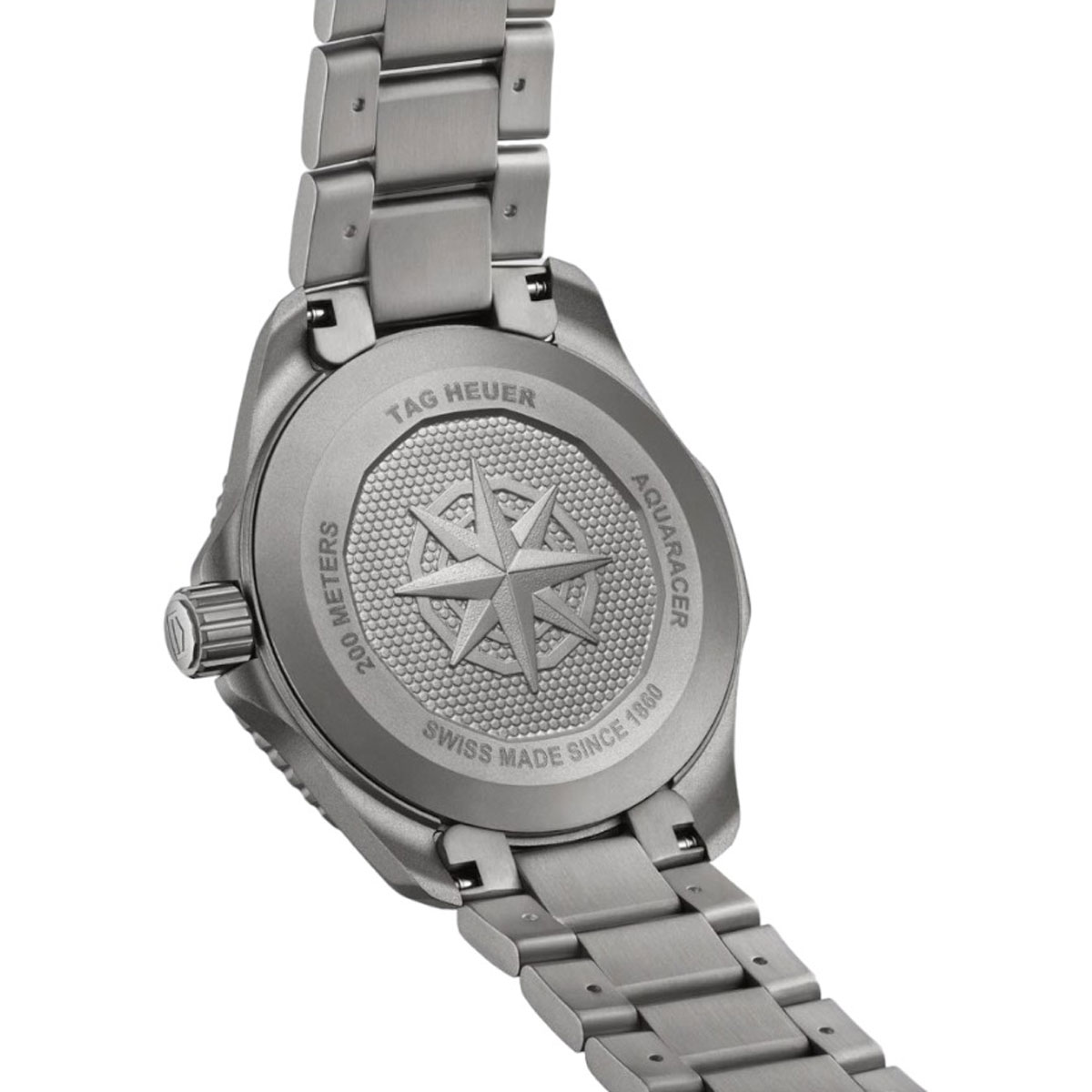 TAG Heuer Aquaracer Professional 200 Solargraph 40mm Men's Watch, Black Dial