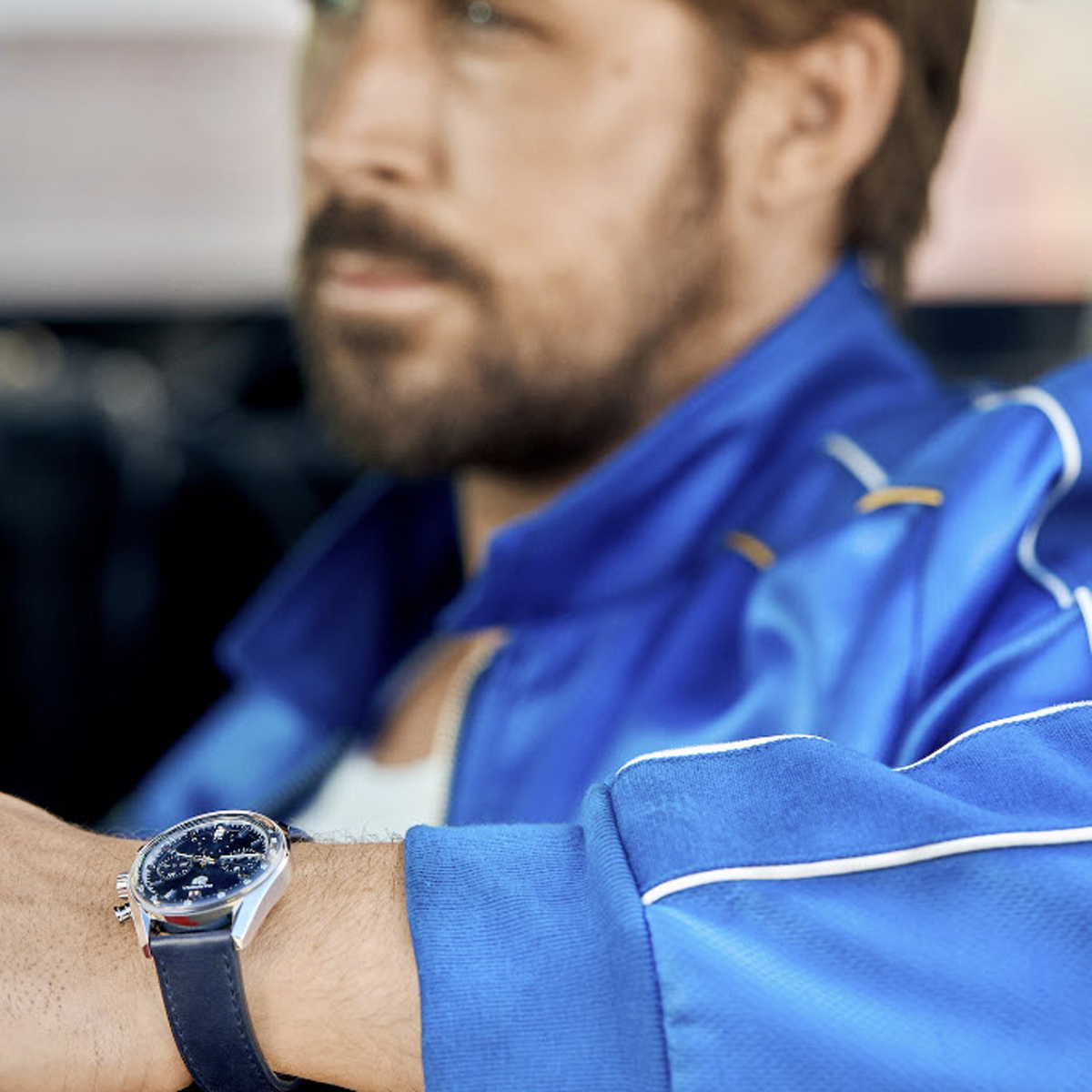 TAG Heuer Carrera Automatic Chronograph 39mm Watch, Blue Dial