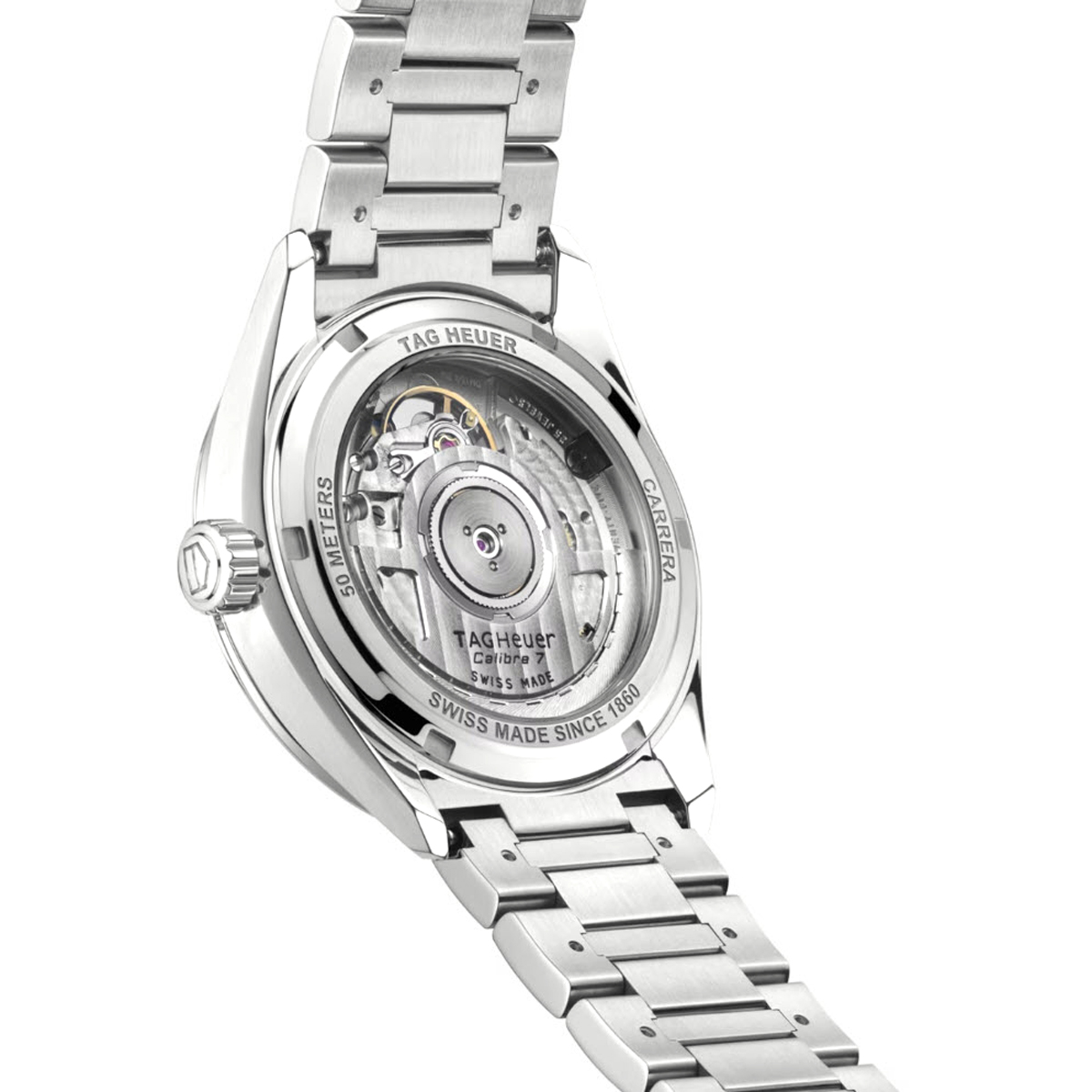 TAG Heuer Carrera Date Automatic 36mm Watch, Silver and Rose Gold Plated Dial