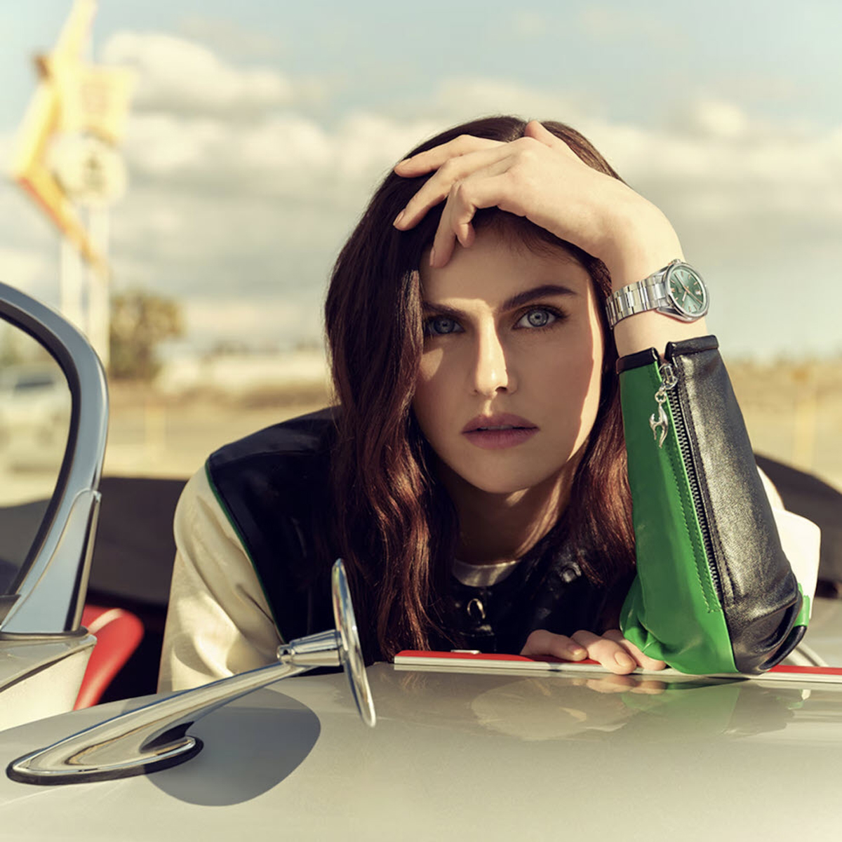 TAG Heuer Carrera Date Automatic 36mm Watch, Green Sunray Brushed Dial