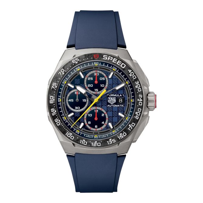 TAG Heuer Formula 1 Chronograph x Oracle Red Bull Racing 44mm Men's Watch, Blue Dial