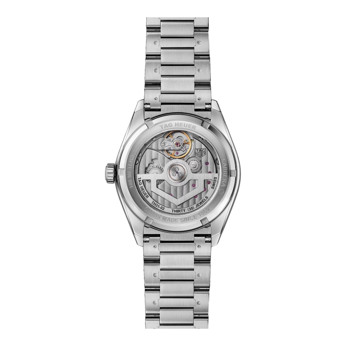 TAG HEUER Carrera Day Date Automatic 41mm Men's Watch, Red Dial