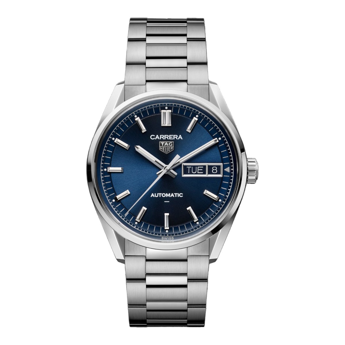 TAG HEUER Carrera Day Date Automatic 41mm Men's Watch, Blue Dial