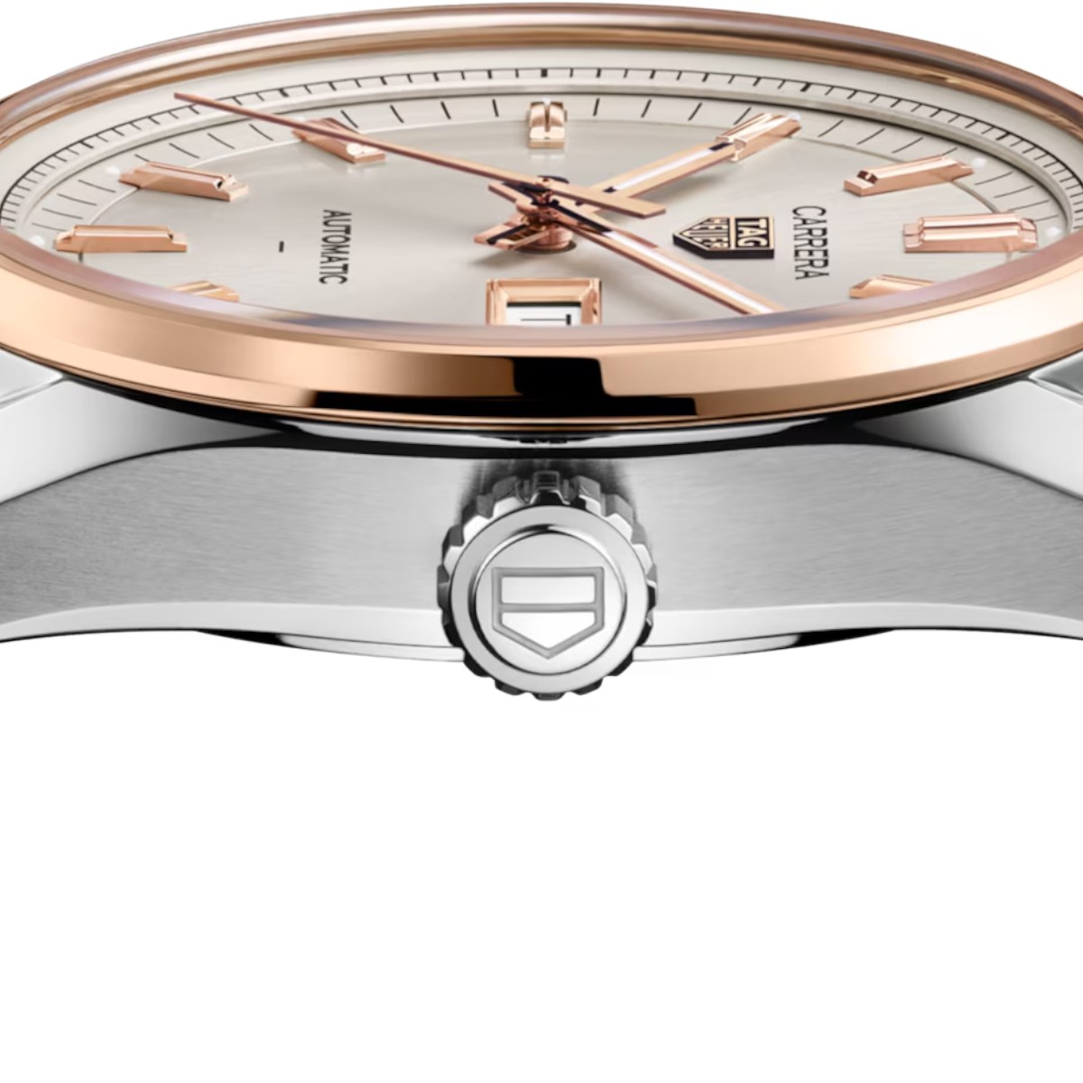 Tag Heuer Carrera Day Date Automatic 41mm Men's Watch, Rose Gold Brushed Dial