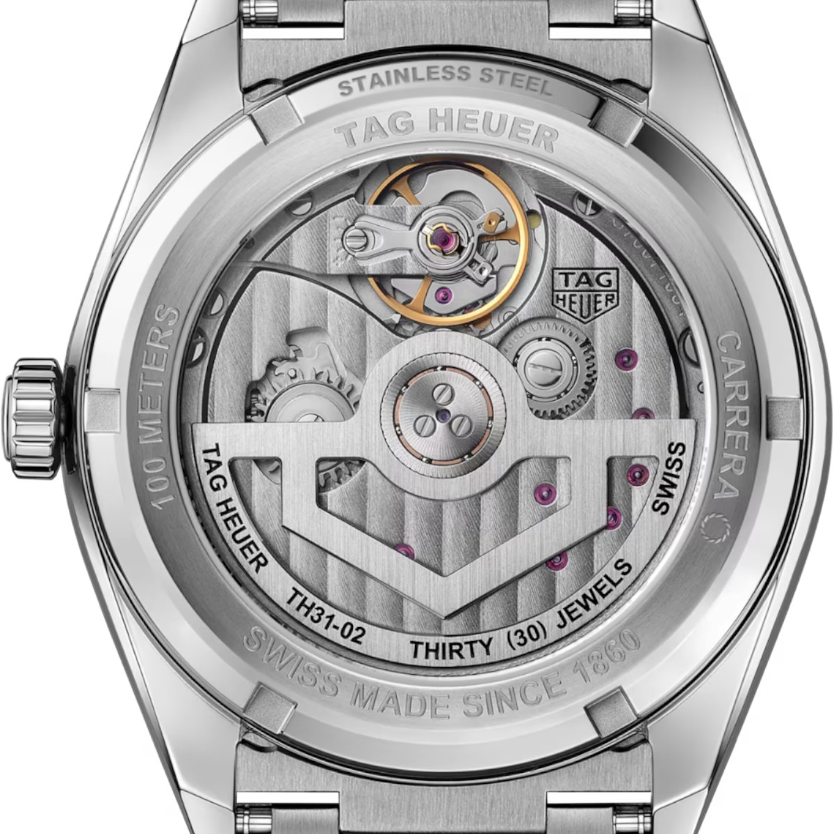 Tag Heuer Carrera Day Date Automatic 41mm Men's Watch, Rose Gold Brushed Dial