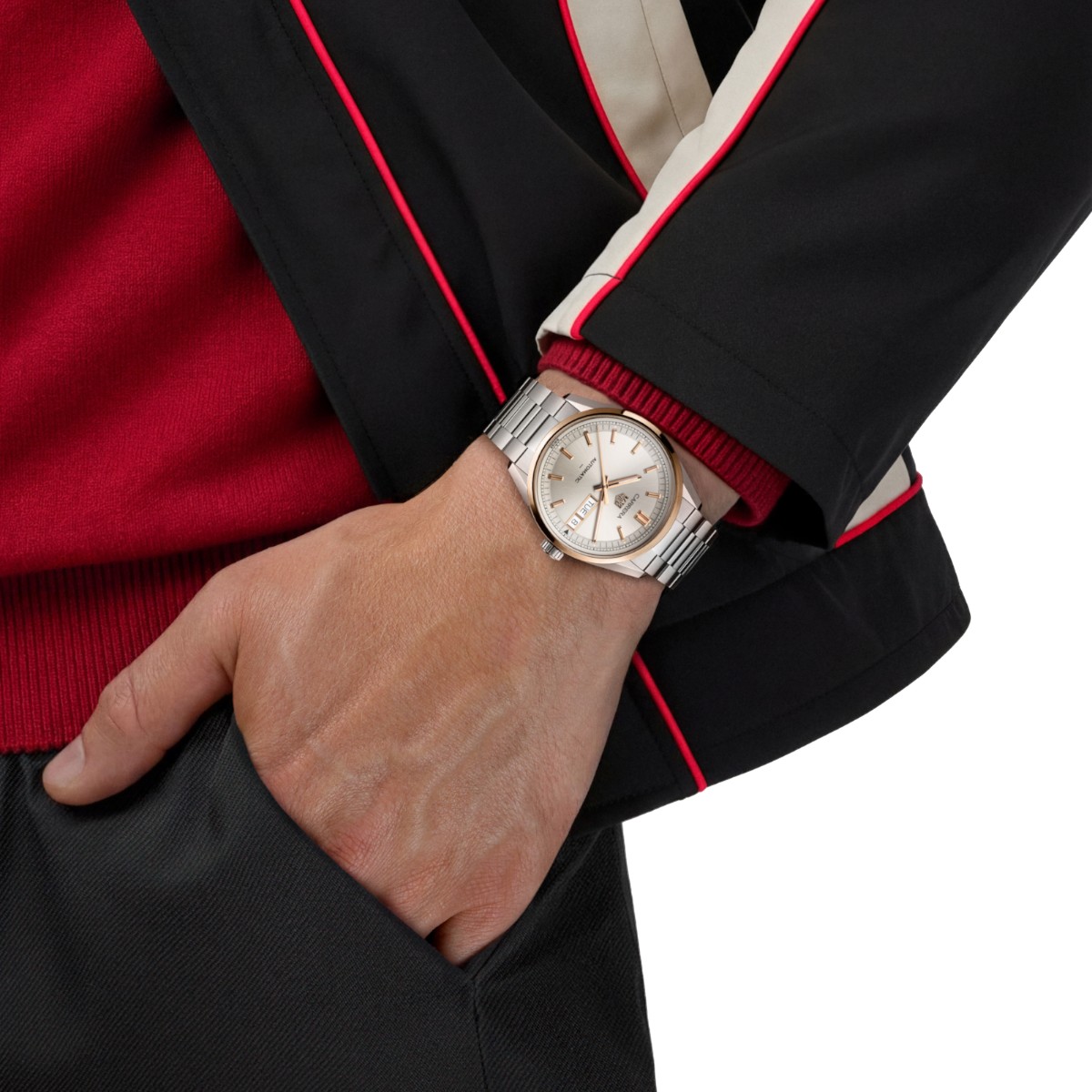 Tag Heuer Carrera Day Date Automatic 41mm Men's Watch, Rose Gold Brushed Dial