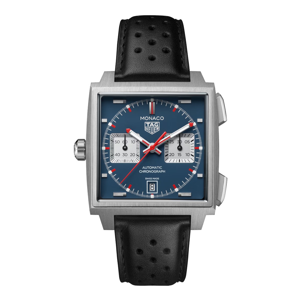 Tag Heuer Monaco Chronograph Automatic 39mm Men's Watch, Blue Dial