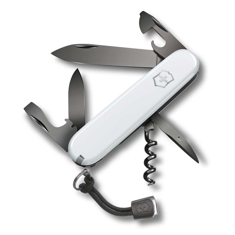 Swiss Army Spartan Knife in Black and White