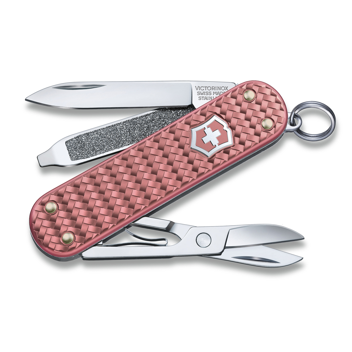 Victorinox Swiss Army Classic SD Precious Alox Knife, Gentle Rose