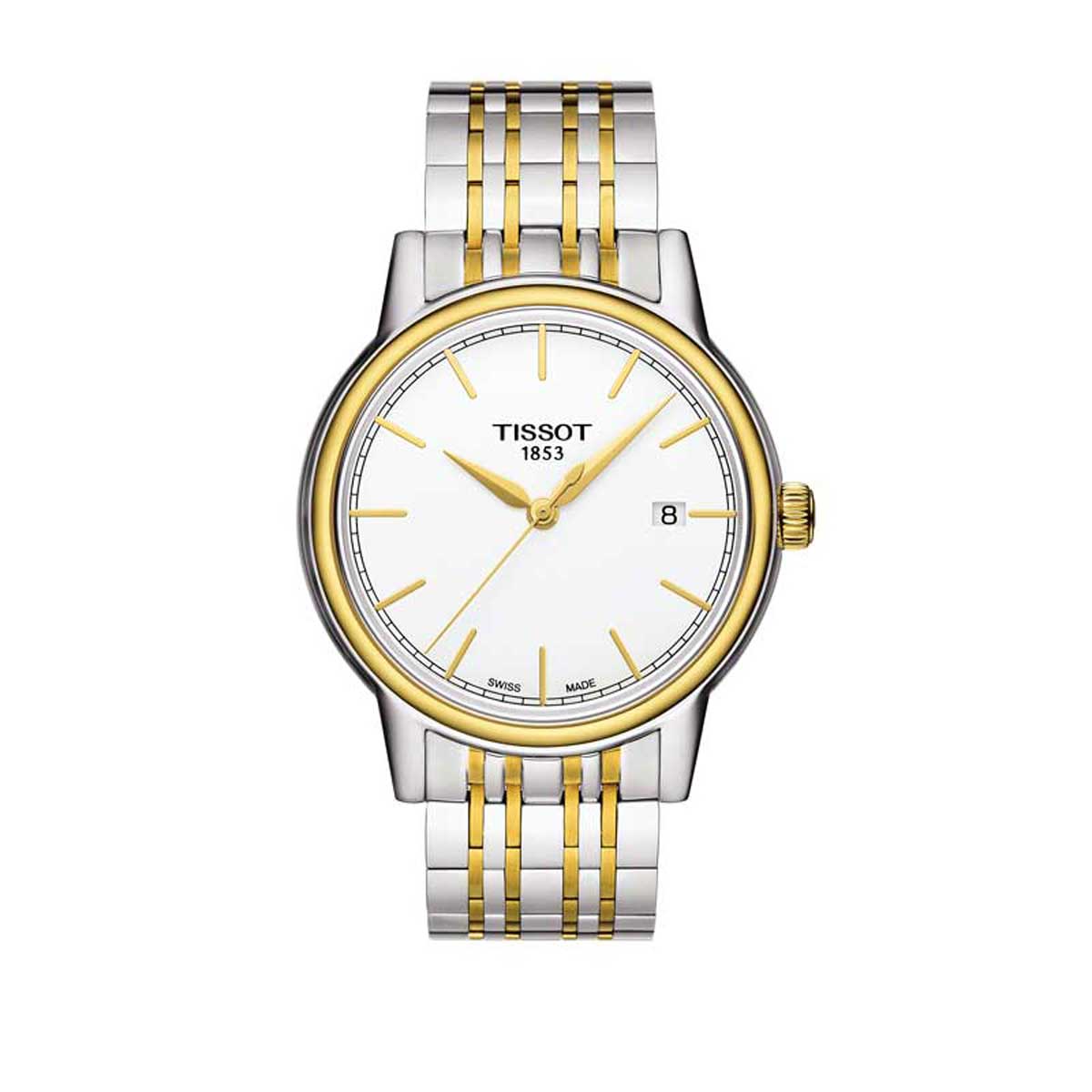 Tissot Carson 40mm Watch, Gold and Silver Mix