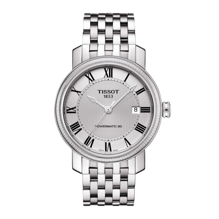 Tissot Bridgeport Powermatic 80 Stainless Steel 40mm Dial Men's Watch