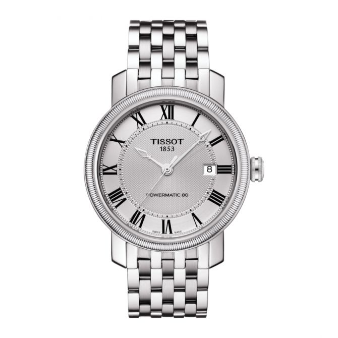 Tissot Bridgeport Powermatic 80 Stainless Steel 40mm Dial Men's Watch