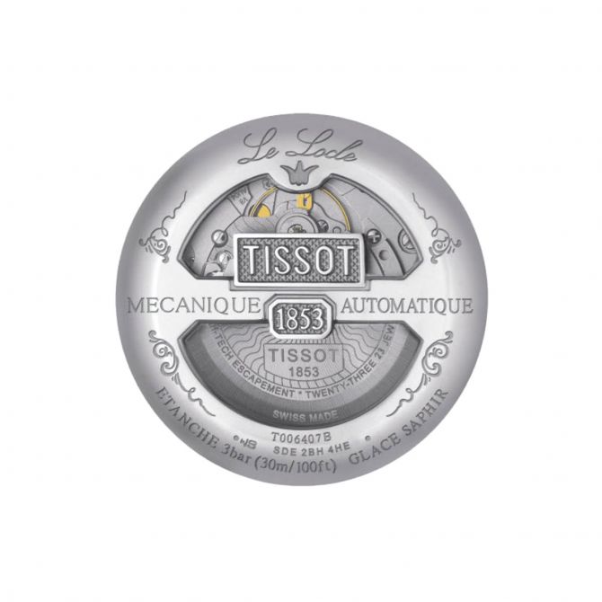 Tissot Le Locle Powermatic 80 39mm Watch, Silver Dial