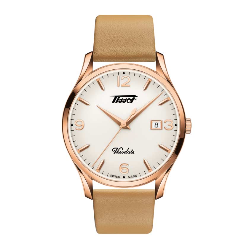 Tissot Heritage Visodate ベルト交換済 TISSOT Heritage Visodate in acciaio Nero Ref. T1184101605701