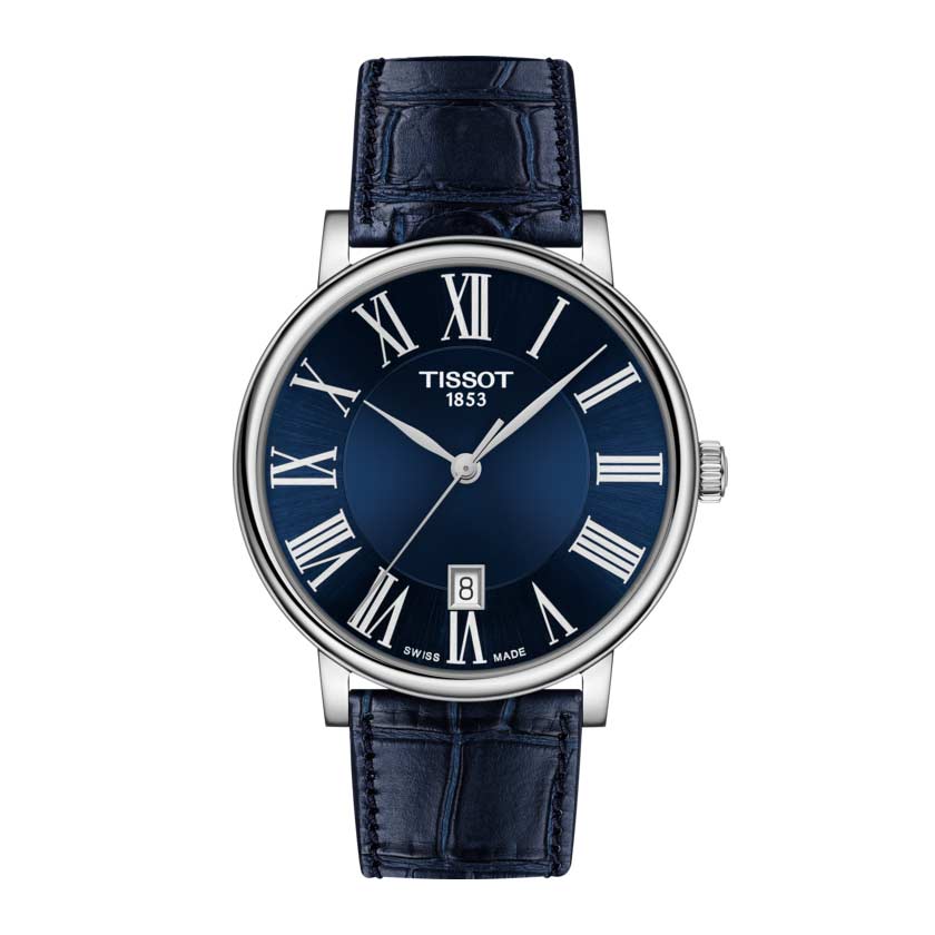 Tissot Carson Premium Men's Watch, Blue Dial