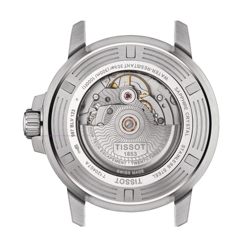 Tissot Seastar 1000 Powermatic 80 Watch, Blue Dial