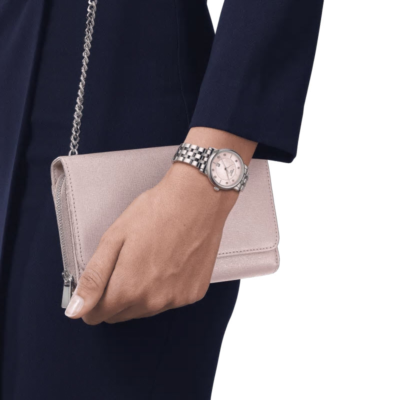 Tissot Carson Premium Women's 30mm Watch, Blush Dial