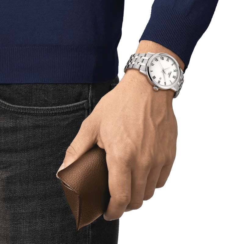 Tissot Classic Dream Men's 42mm Watch, White Dial