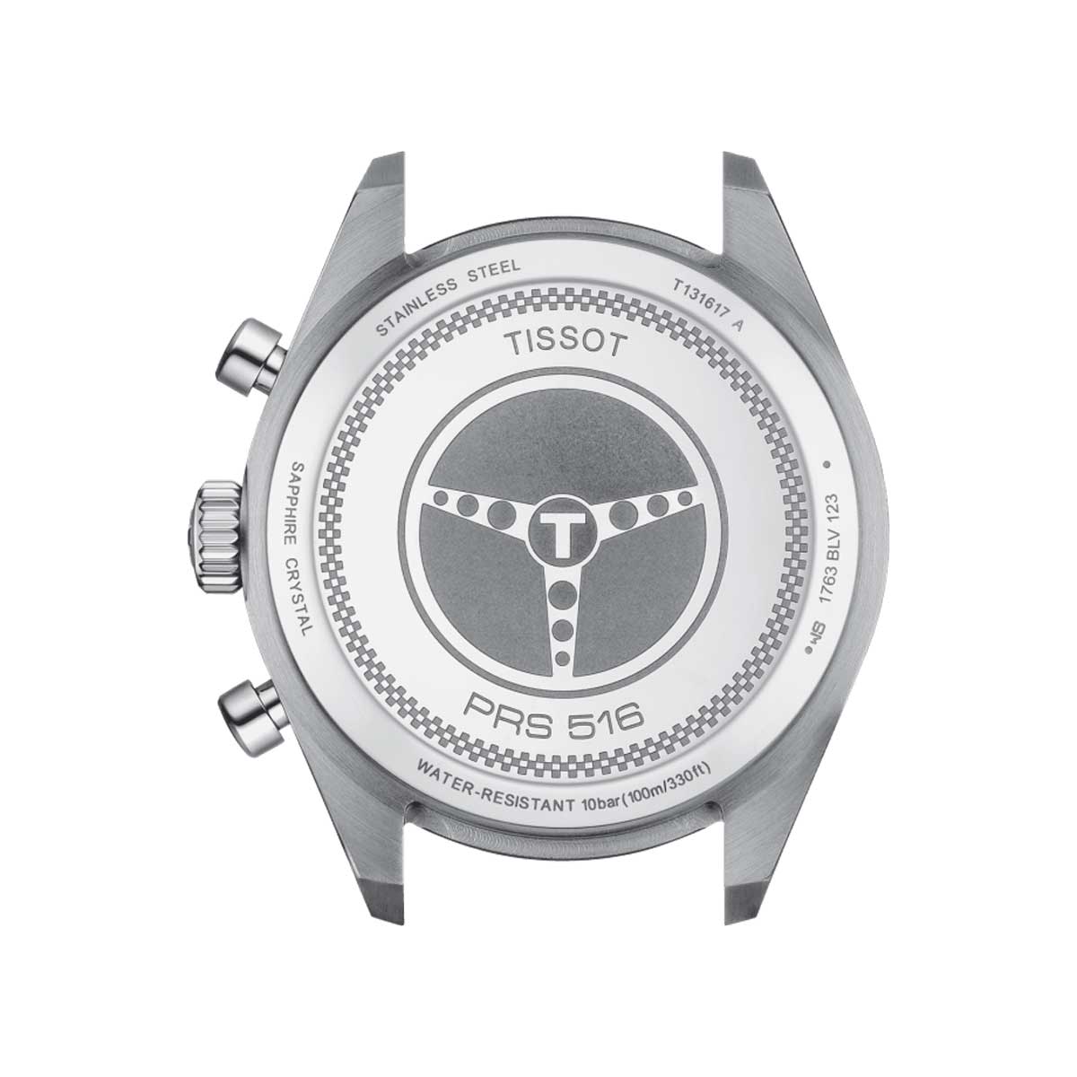 Tissot PRS 516 Chronograph Watch, Blue Dial
