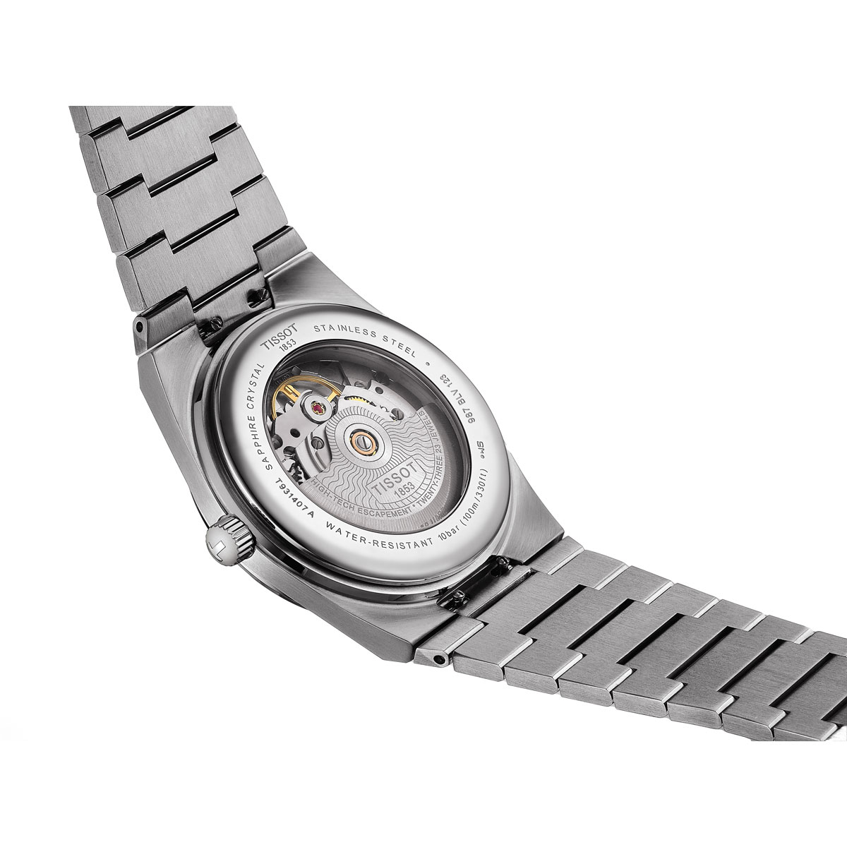 Tissot PRX Powermatic 80 40mm Men's Watch, Brown Dial