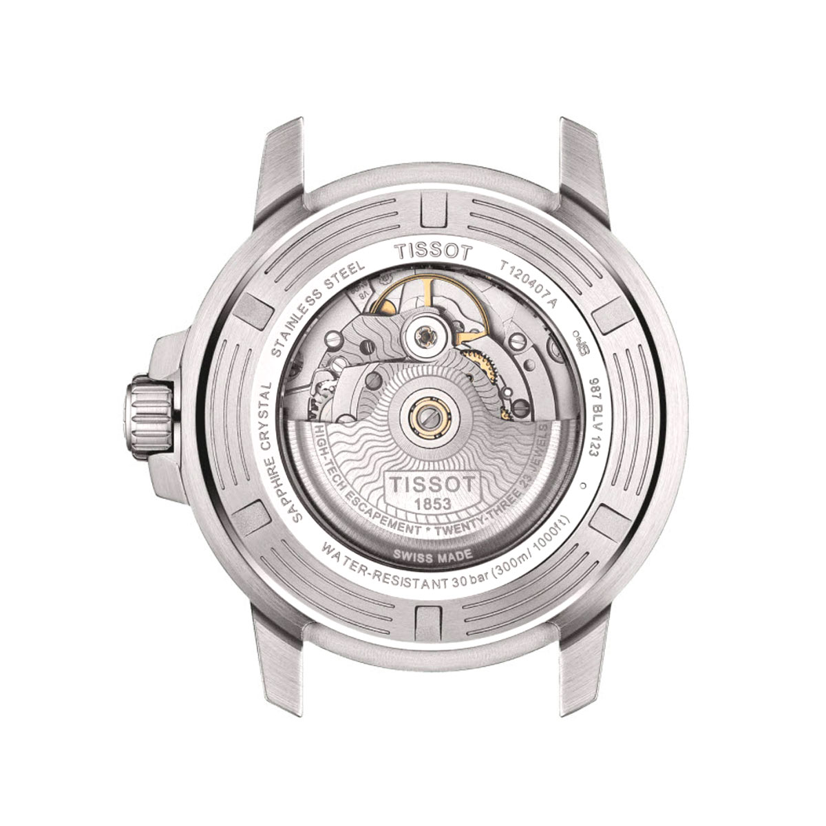 Tissot Seastar 1000 Powermatic 80 Men's Watch, Green Dial
