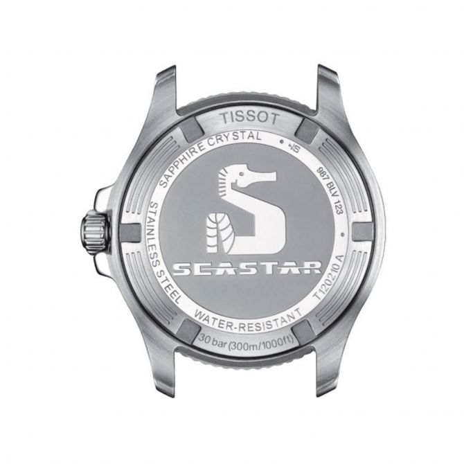 Tissot Seastar 1000 36mm Diver Watch, White Dial