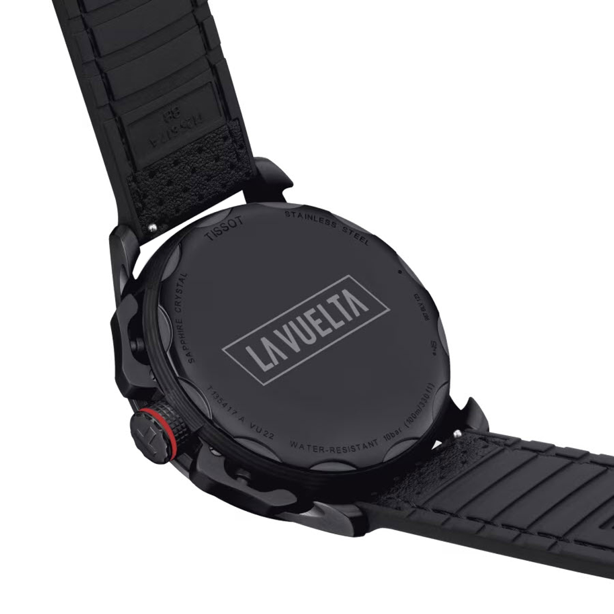 Tissot T-Race Cycling Vuelta Special Edition 45mm Men's Watch, Black Dial