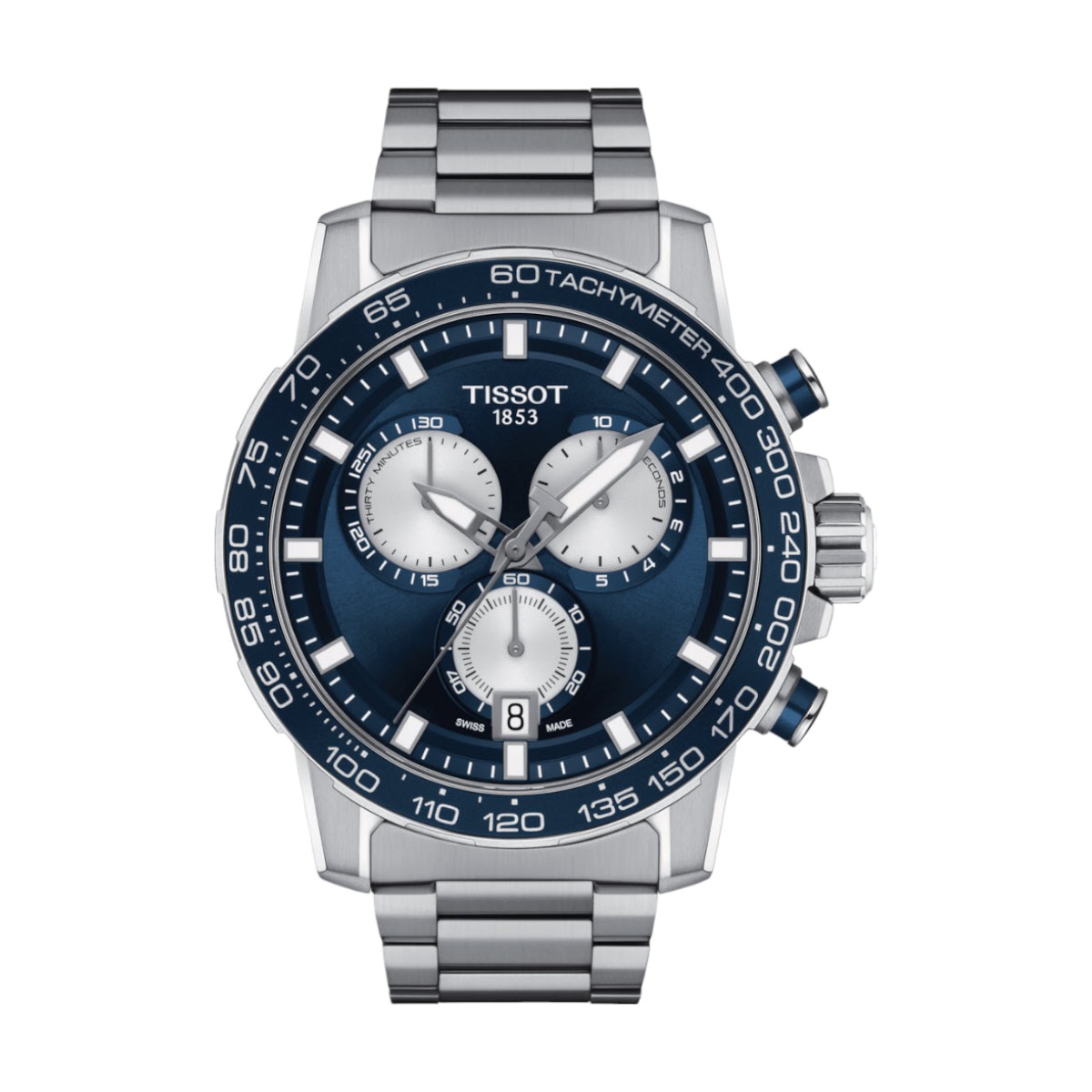 Tissot Supersport Chronograph 45.5mm Men's Watch, Blue Dial