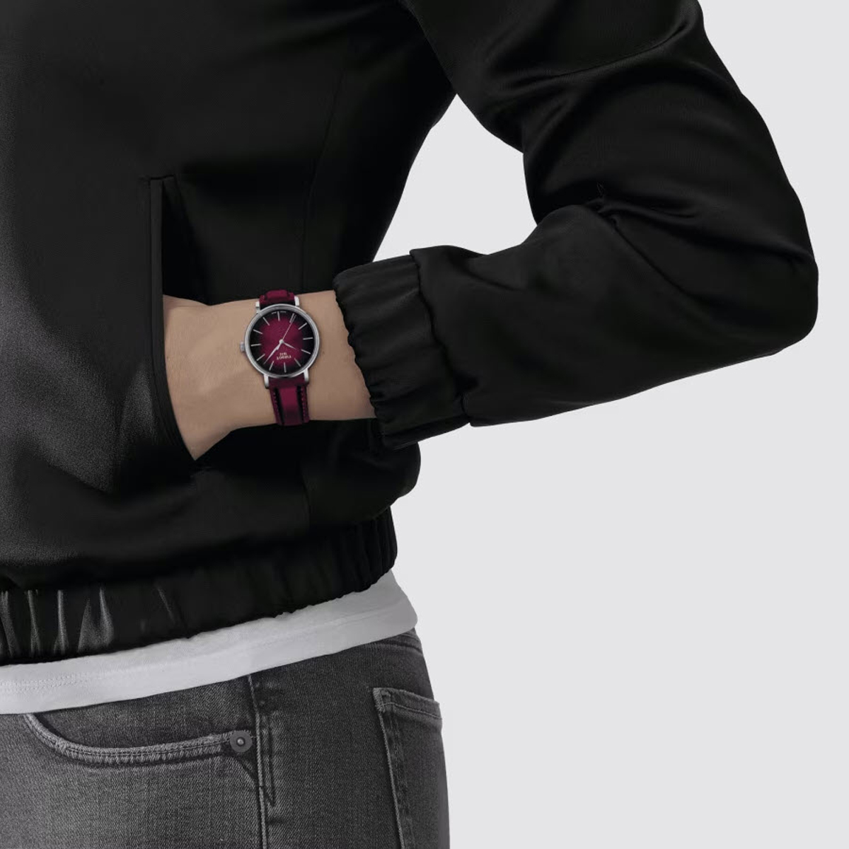 Tissot Everytime 34mm Women's Watch, Graded Pink-Black Dial