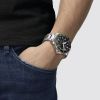 Tissot Seastar 1000 Powermatic 80 GMT 46mm Men's Watch, Black Dial