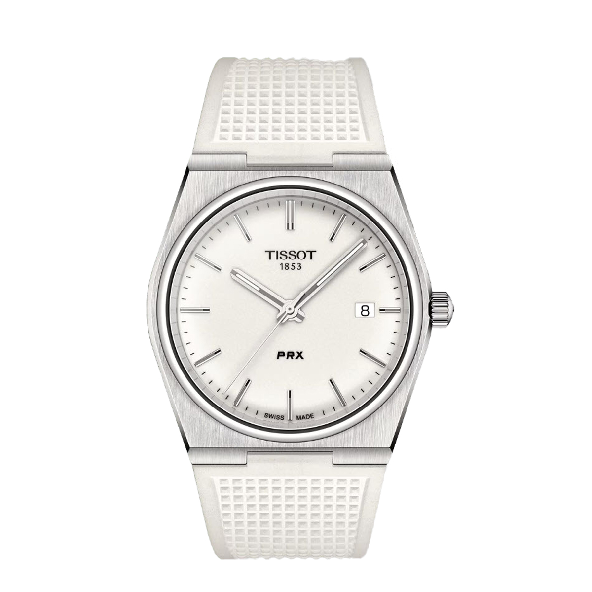 Tissot PRX 40mm Men's Watch, White Luminous Dial