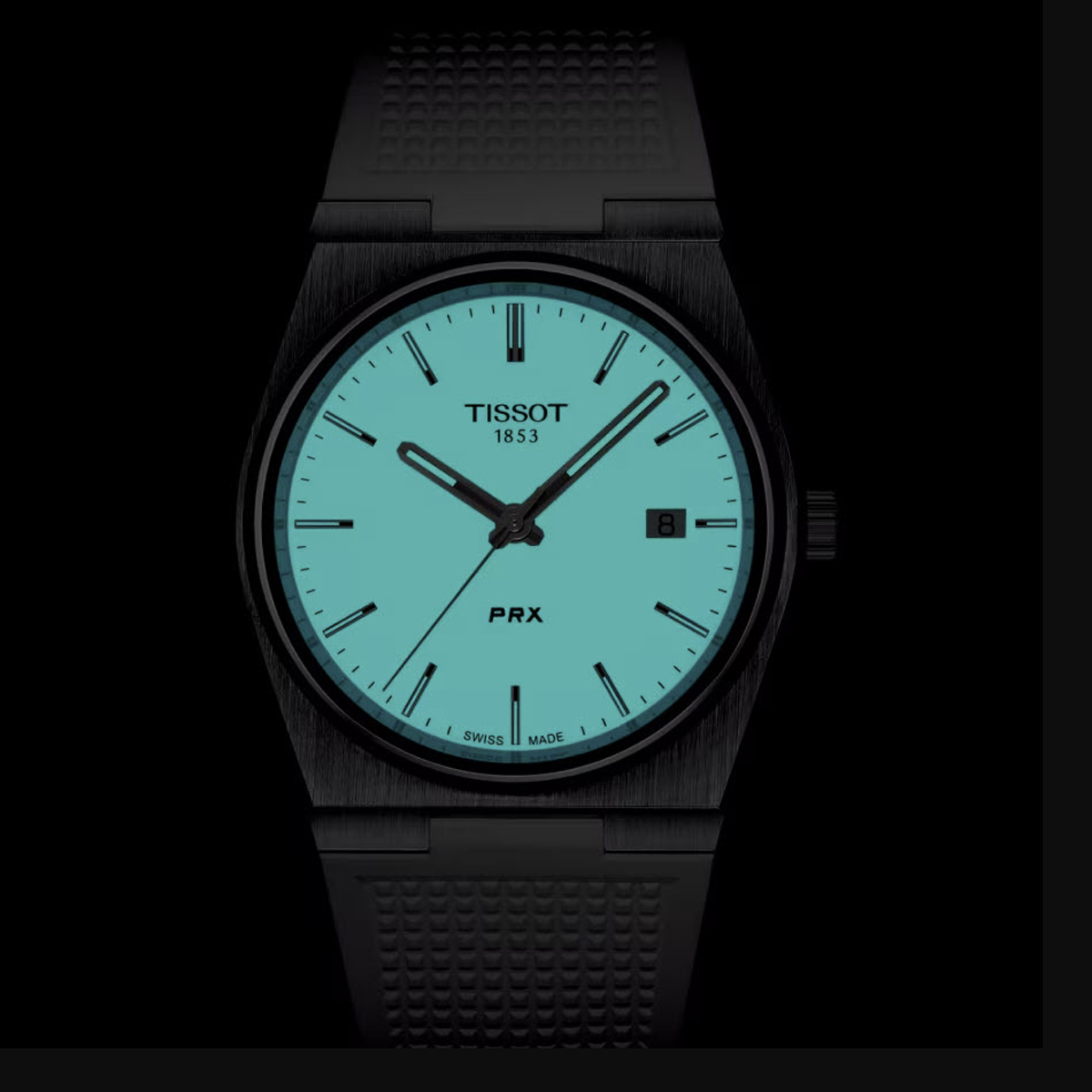 Tissot PRX 40mm Men's Watch, White Luminous Dial