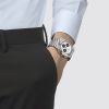 Tissot PRX Automatic Chronograph 42mm Men's Watch, White and Black Dial