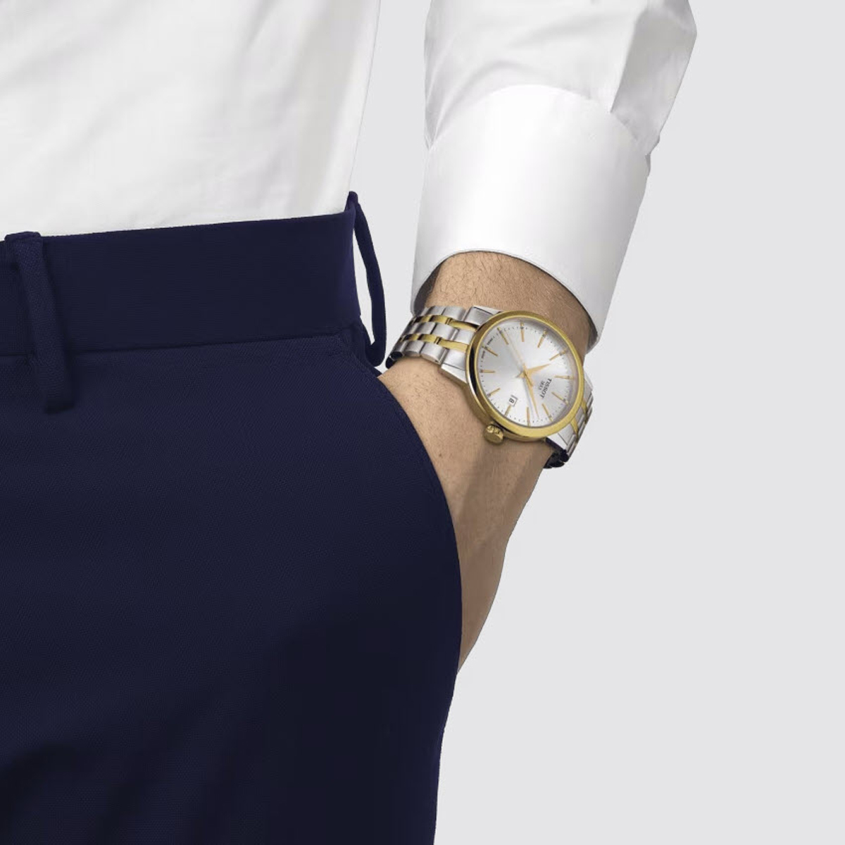 Tissot Classic Dream 42mm Watch, Silver Dial