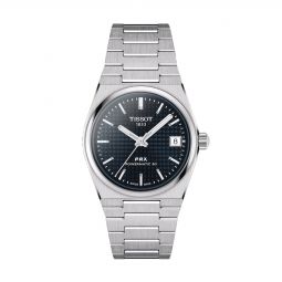 Tissot PRX Powermatic 80 40mm Watch, Black Pattern Dial
