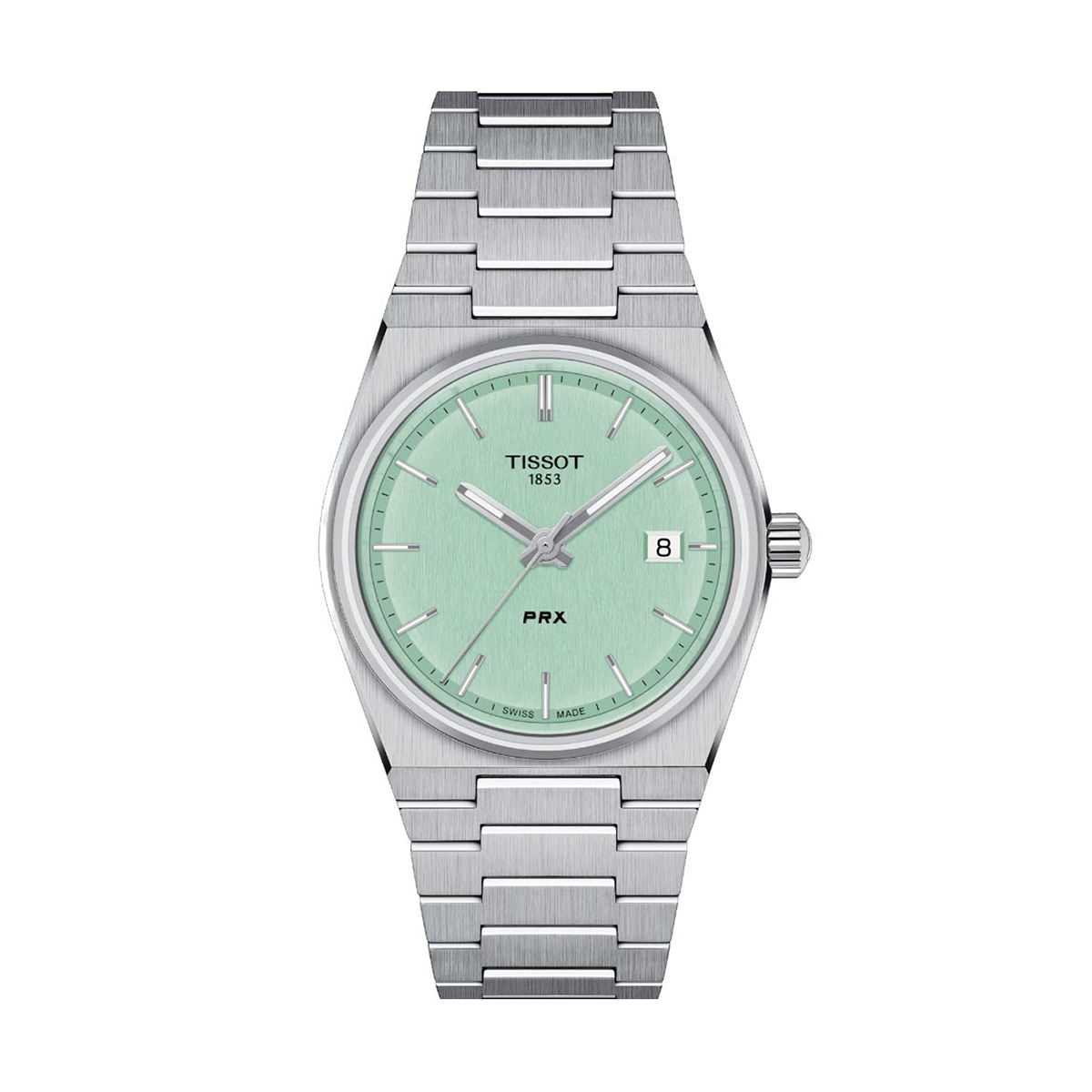 Tissot PRX 35mm Men's Watch, Light Green Dial