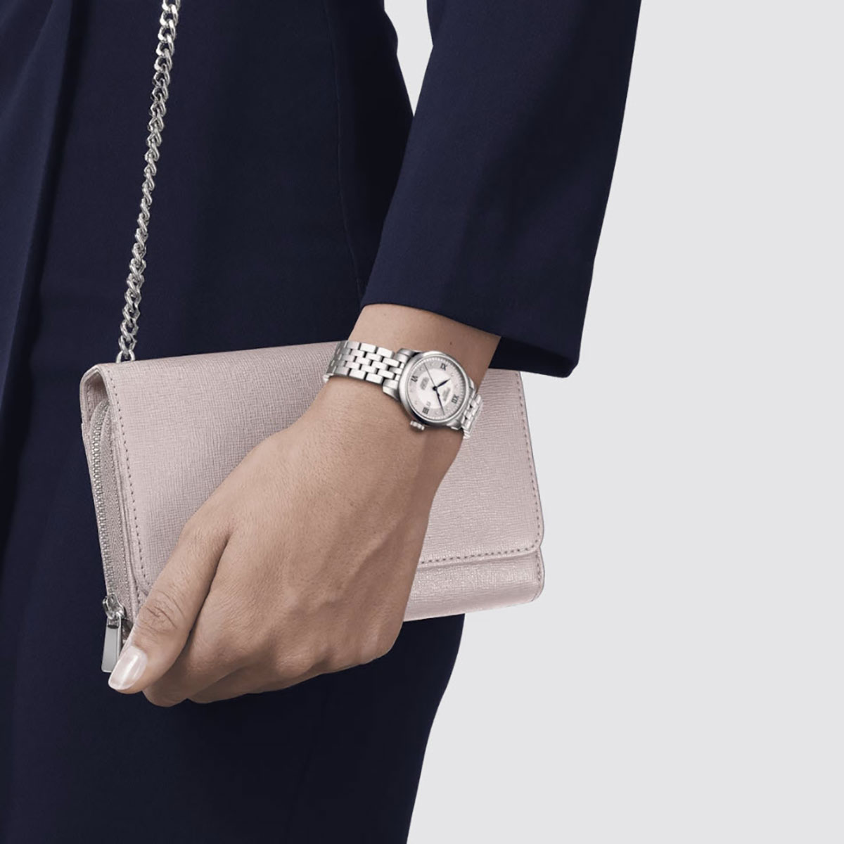 Tissot Le Locle Powermatic 80 20th Anniversary 29mm Women's Watch, Silver Dial