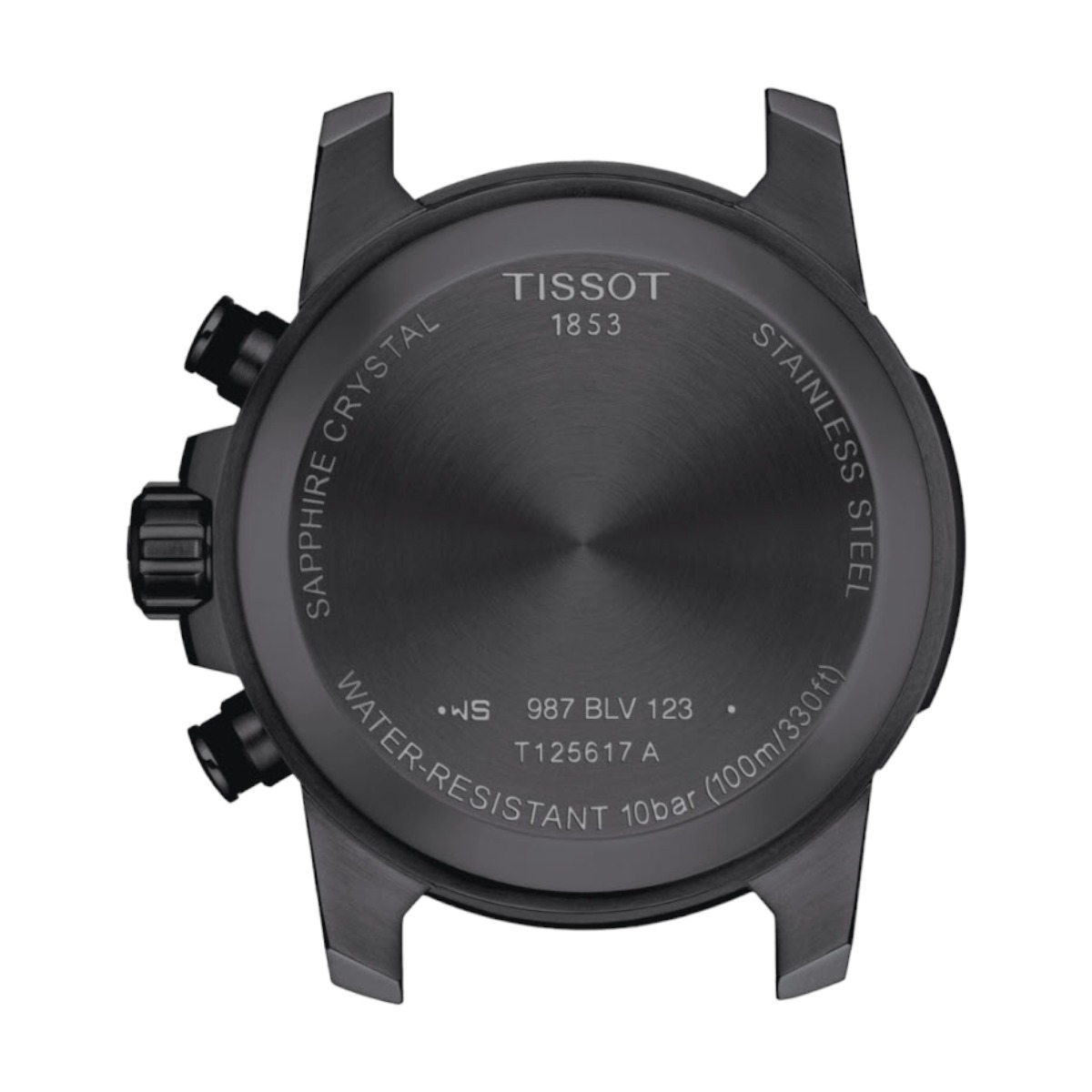 Tissot Supersport Chronograph 45.5mm Men's Watch, Black Dial