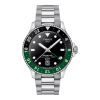 Tissot Seastar 1000 Quartz GMT 40mm Men's Watch, Green and Black Dial