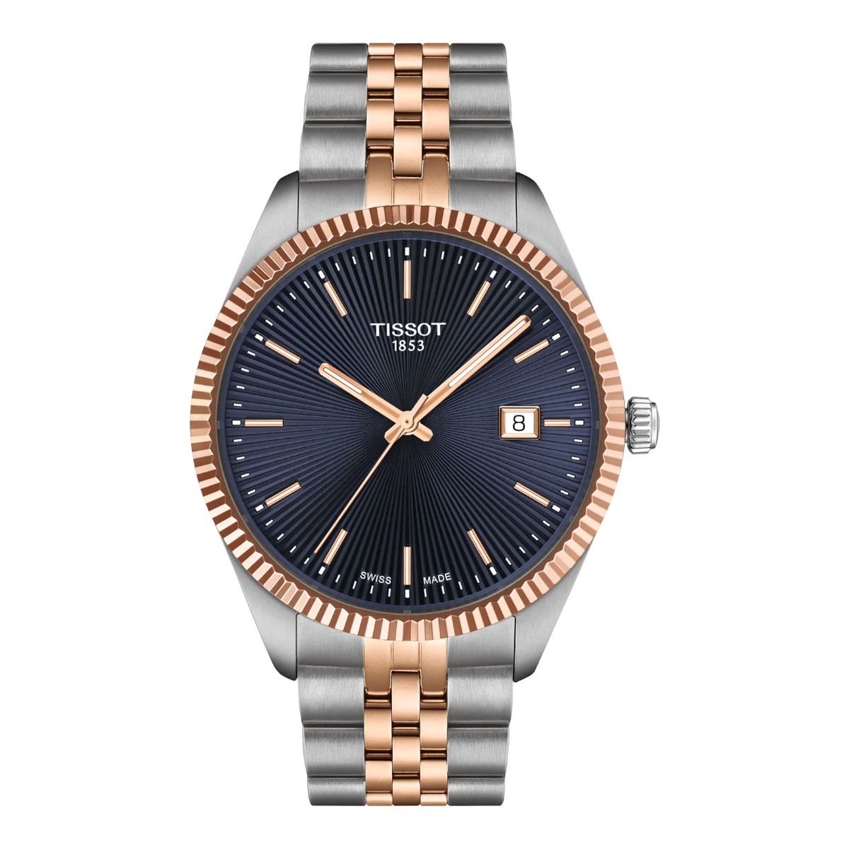 Tissot Ballade 40mm Men's Watch, Navy Blue Dial