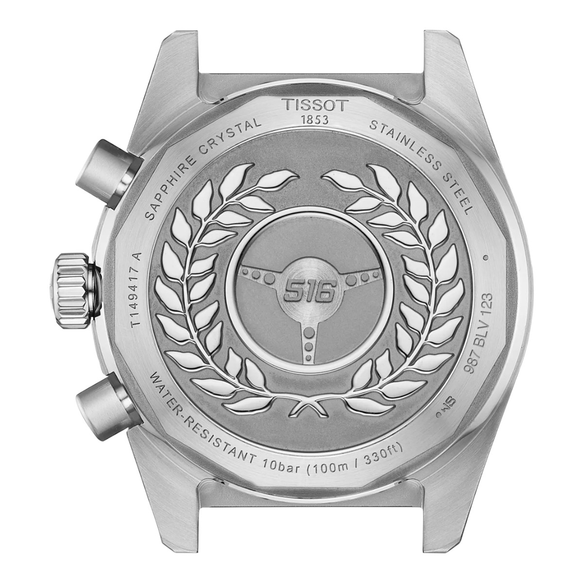 Tissot PR 516 Quartz Chronograph 40mm Men's Watch, Black Dial