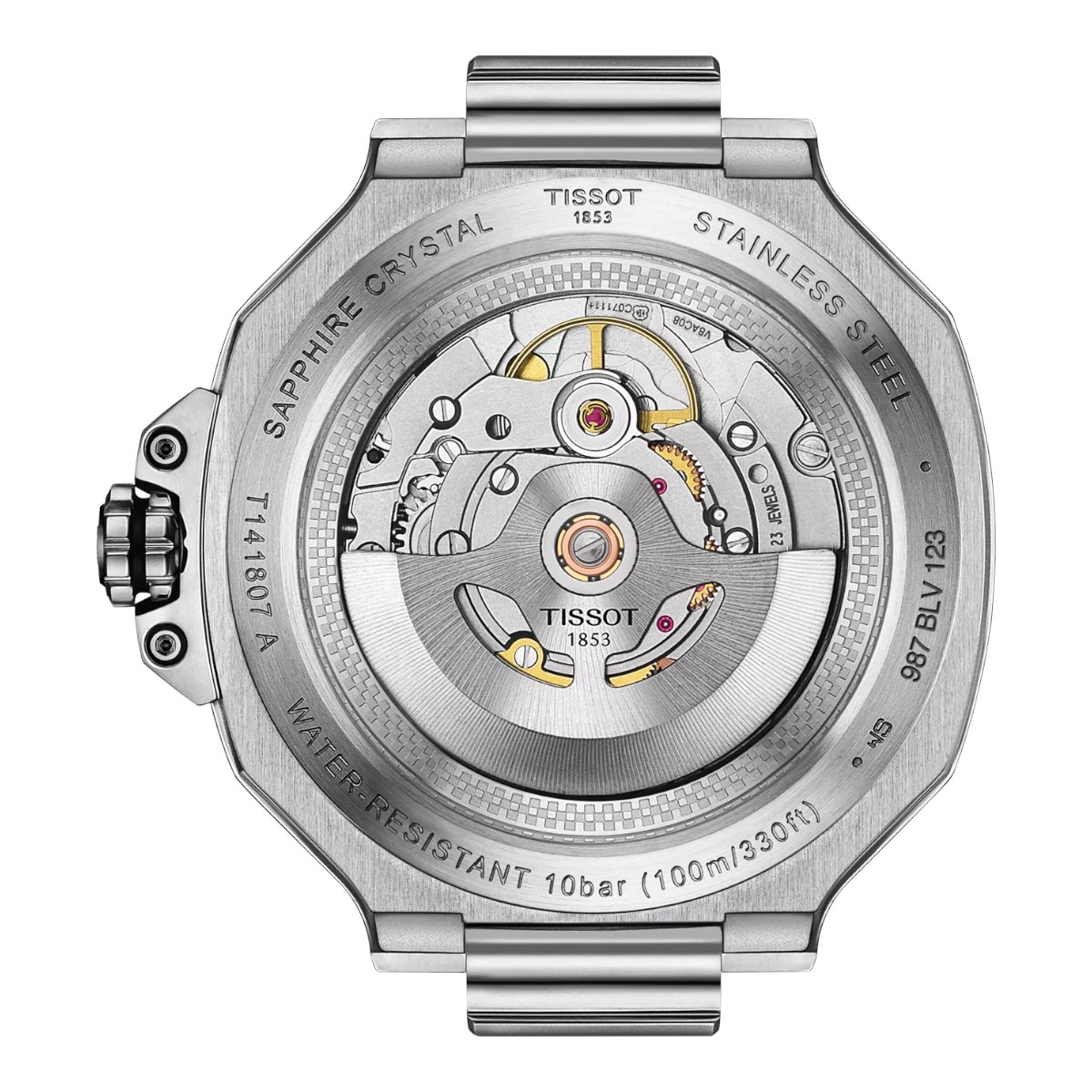 Tissot T-Race Powermatic 80 41mm Men's Watch, Blue Dial