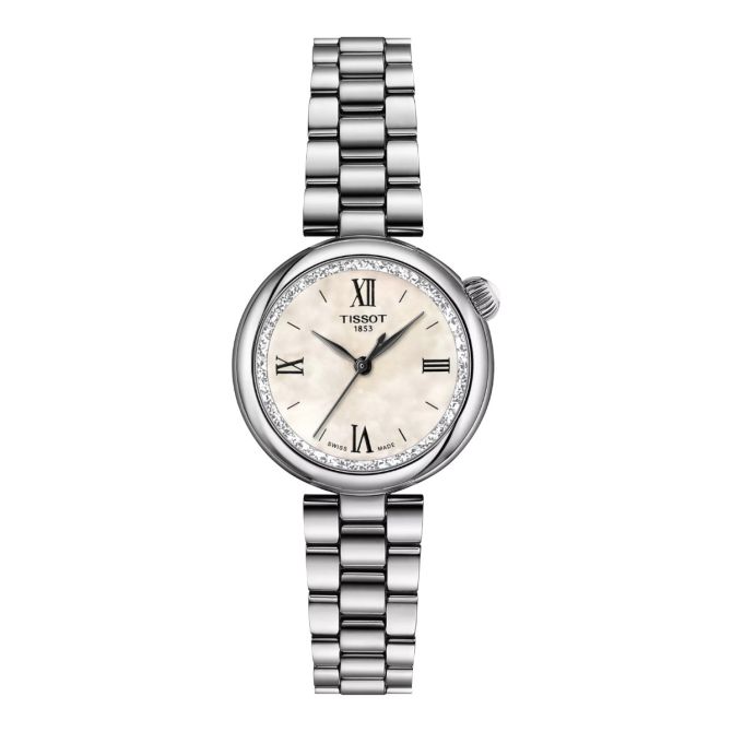 Tissot Desir 28mm Women's Watch, White Mother of Pearl Dial