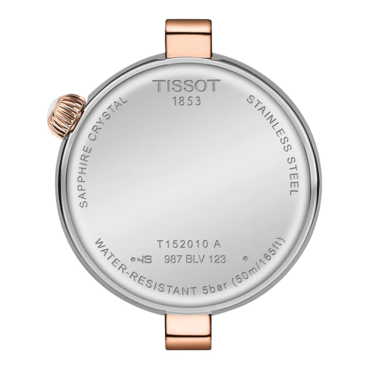 Tissot Desir 28mm Women's Watch, Rose Gold and White Mother of Pearl Dial